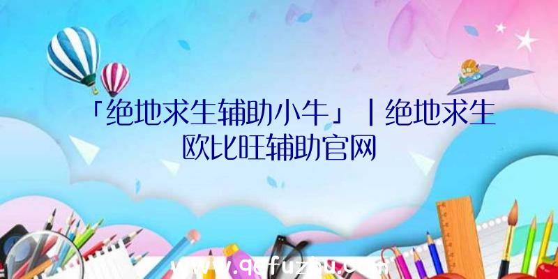 「绝地求生辅助小牛」|绝地求生欧比旺辅助官网